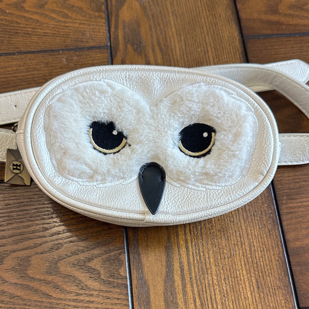 Hedwig Harry Potter Owl Face Crossbody Belt Bag/ Fanny Pack
